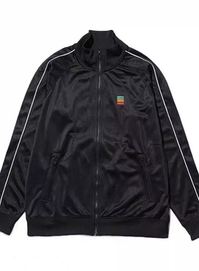 Polaroid Fragment 宝丽来藤原浩闪电联名宽松拉链夹克外套情侣潮