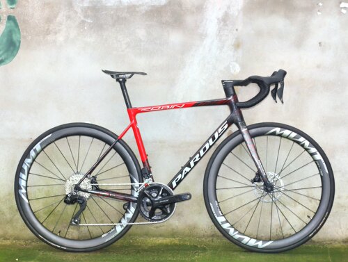 瑞豹robin evo改装105电变超轻爬坡全碳公路车