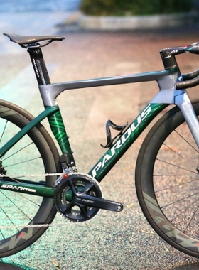 瑞豹 Spark evo 105电子变速57170大套mh2.5碳纤轮组气动公路车