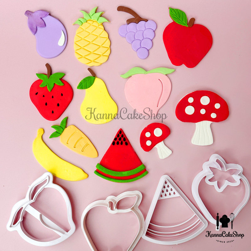 包邮水果饼干模具 卡通馒头模具草莓西瓜diy烘焙模具蘑菇蛋糕模具