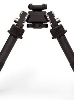可倾斜360度旋转V8脚架可收缩战术弹力两脚支架bipod厂家直销