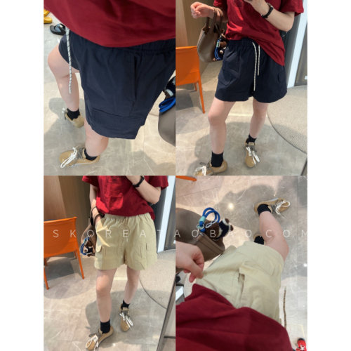 自留一定要入！春夏很显瘦百搭通勤休闲都好穿松紧腰工装短裤现货