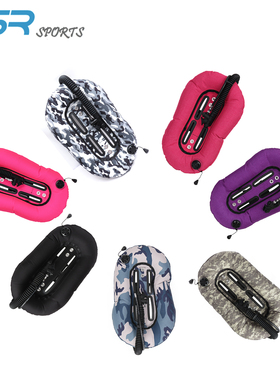 OSR潜水背飞DT25/30LBS浮力尼龙气囊wing only含织带方槽含低压管