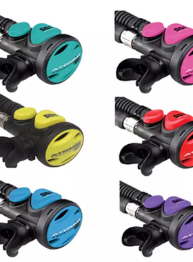 Atomic Aquatics SS1 潜水 备用二级呼吸调节器水肺潜水装备 备用