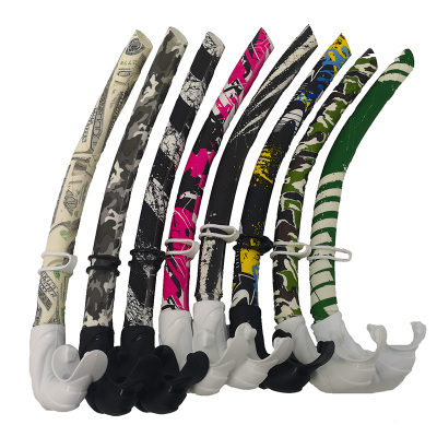 SEAPLAY 便携式可折叠湿式自由潜水呼吸管轻巧便携水肺自由潜装备