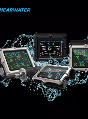 Shearwater PERDIX 2 Ti 彩屏中文潜水电脑表SA AI可配无线发射器