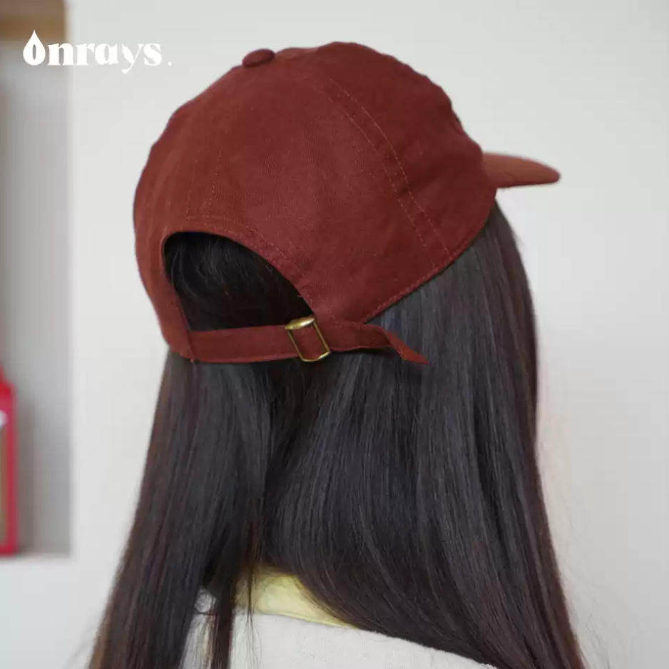 onrays|55%汉麻45%棉薄帆布百搭棒球帽女夏季防晒遮阳鸭舌帽潮流