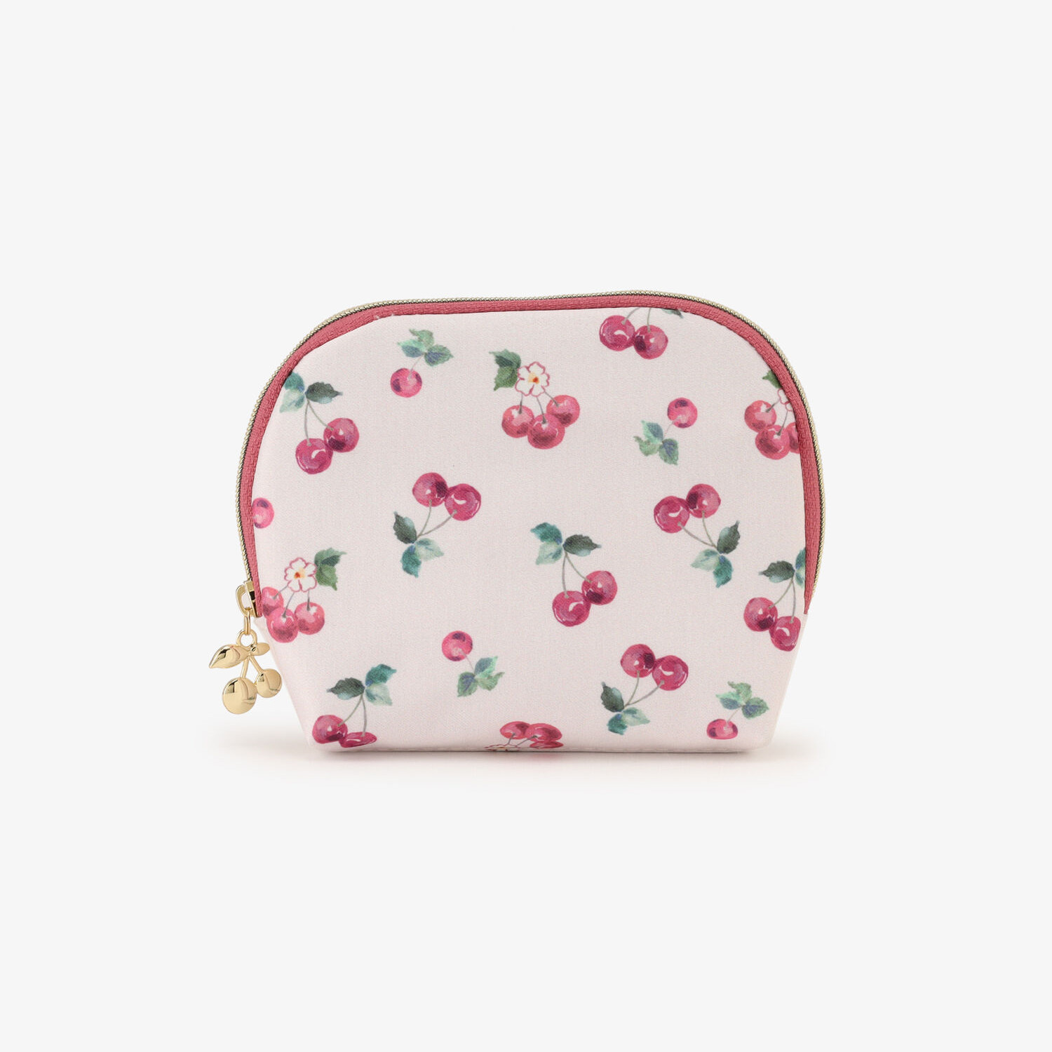 现货日本Afternoontea日系小清新水彩樱桃粉色纸巾化妆包收纳便携,收纳整理,化妆包,淘宝优惠券,粉丝福利购,淘宝优惠卷