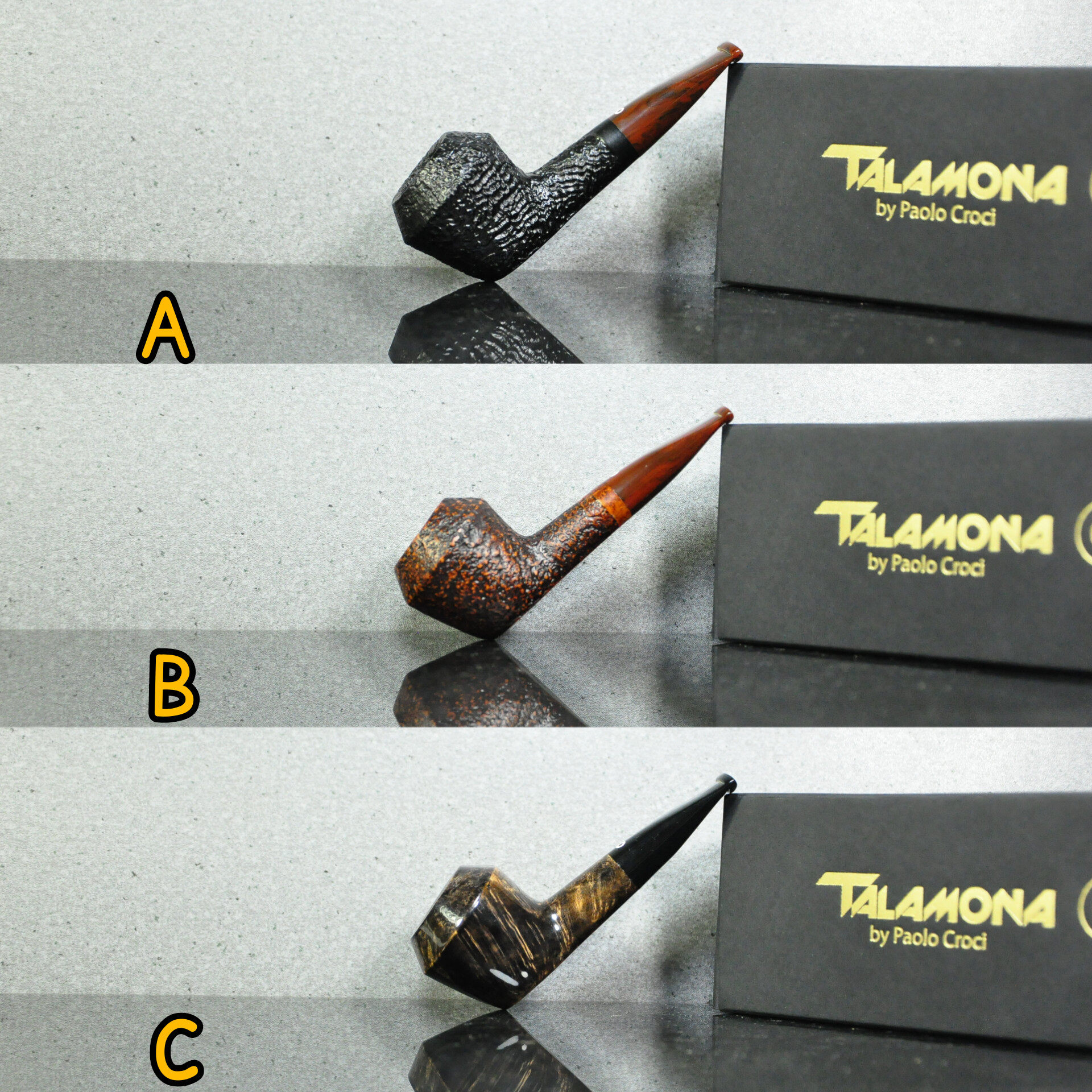 意大利塔拉莫纳Talamona烟斗中小号Incontro石楠根流沙桌斗包邮款