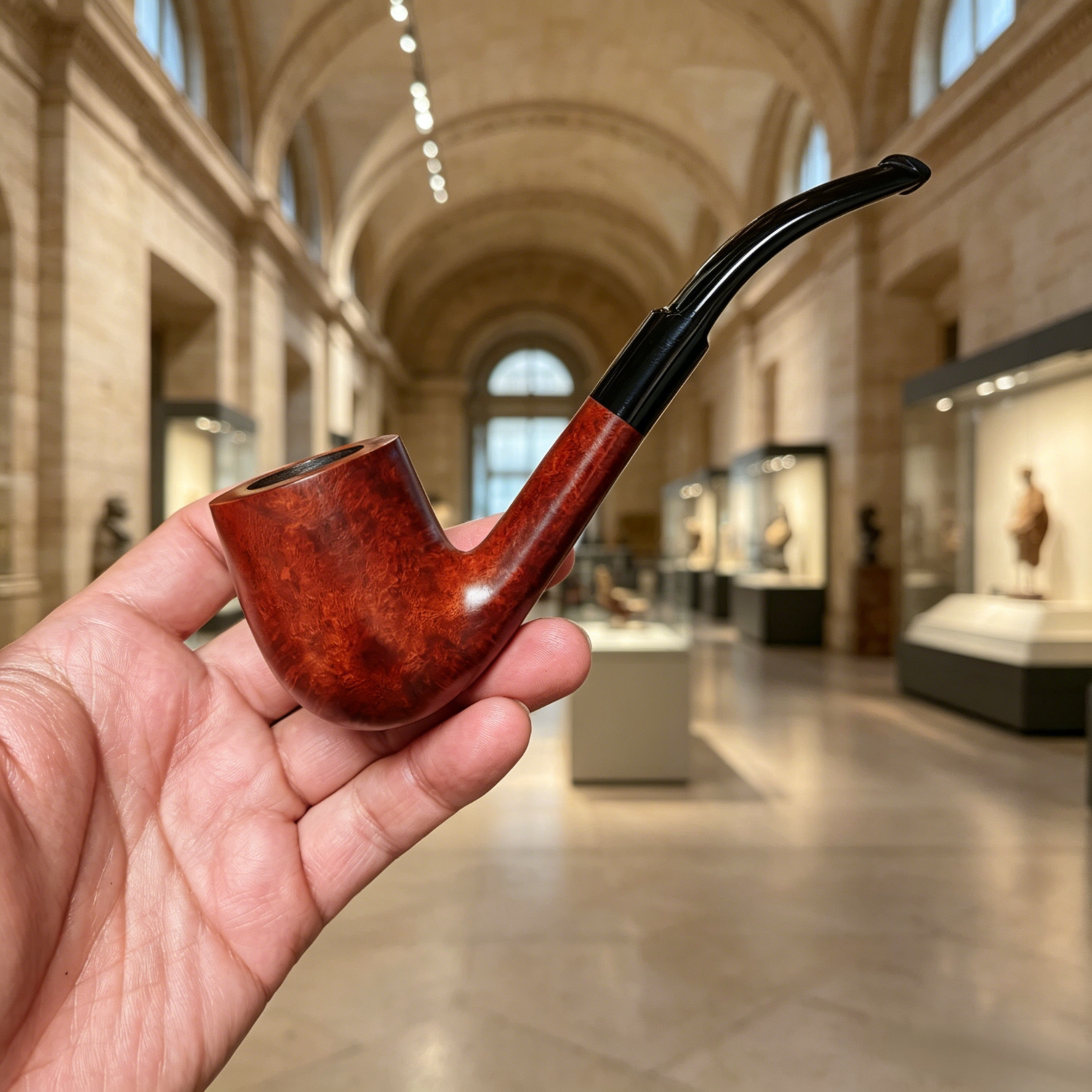法国Chacom烟斗ROPP Mid Century系列80年代老料制作复古手工包邮