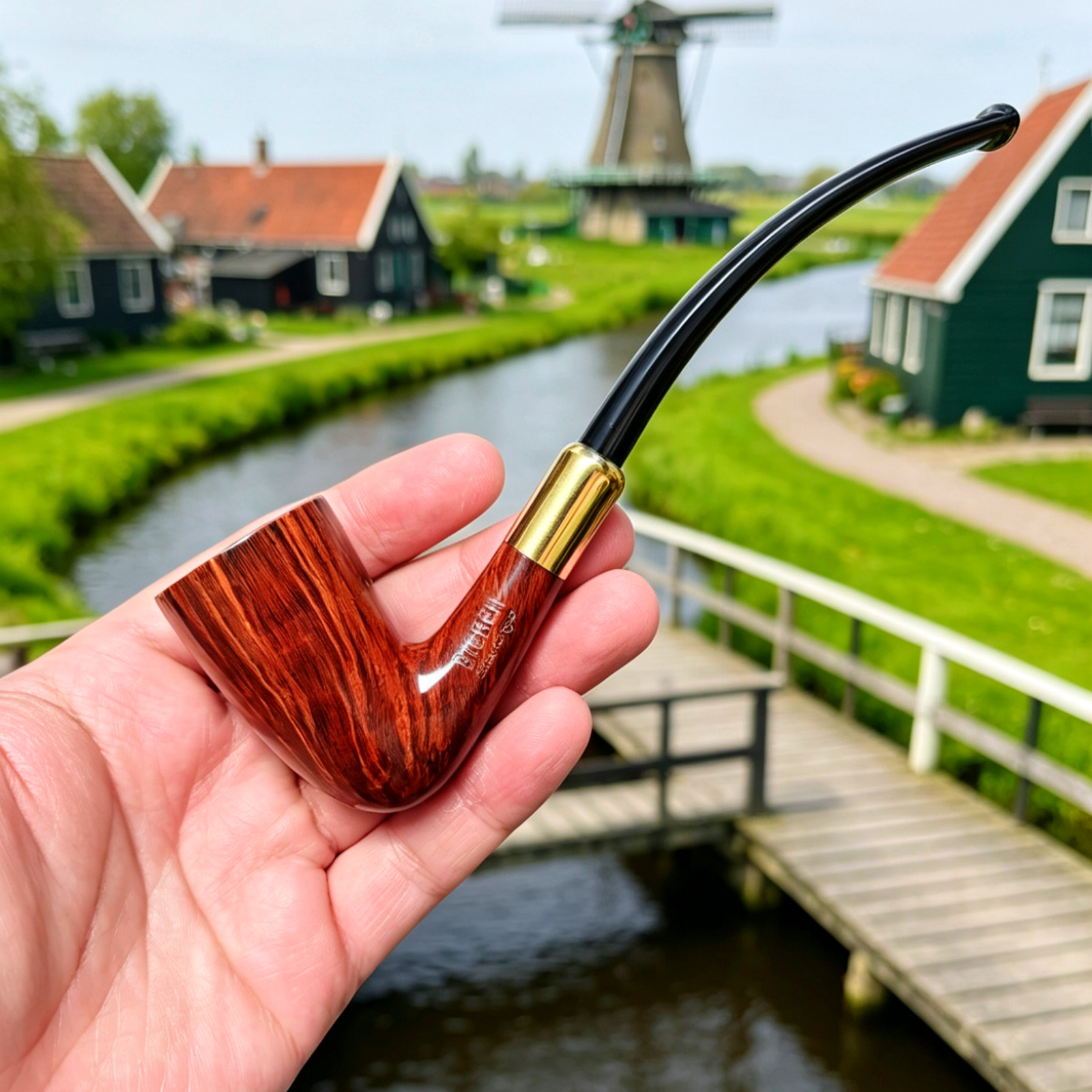 荷兰BigBen大班Flamingo系列烟斗军插长杆3㎜都柏林光面包邮