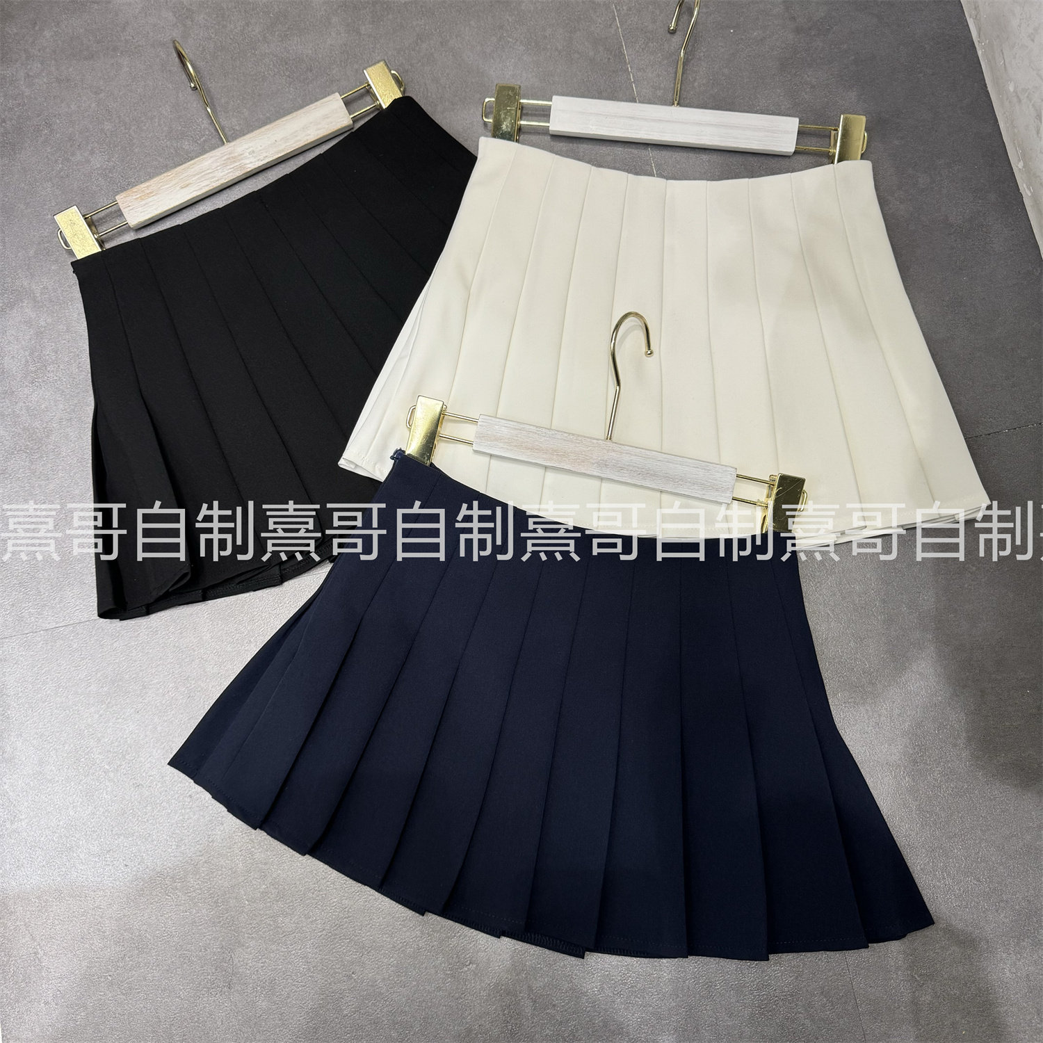 百褶裙女生高腰a字高级感学院风短裙气质美式复古半身裙夏季新款,女装/女士精品,半身裙,淘宝优惠券,粉丝福利购,淘宝优惠卷