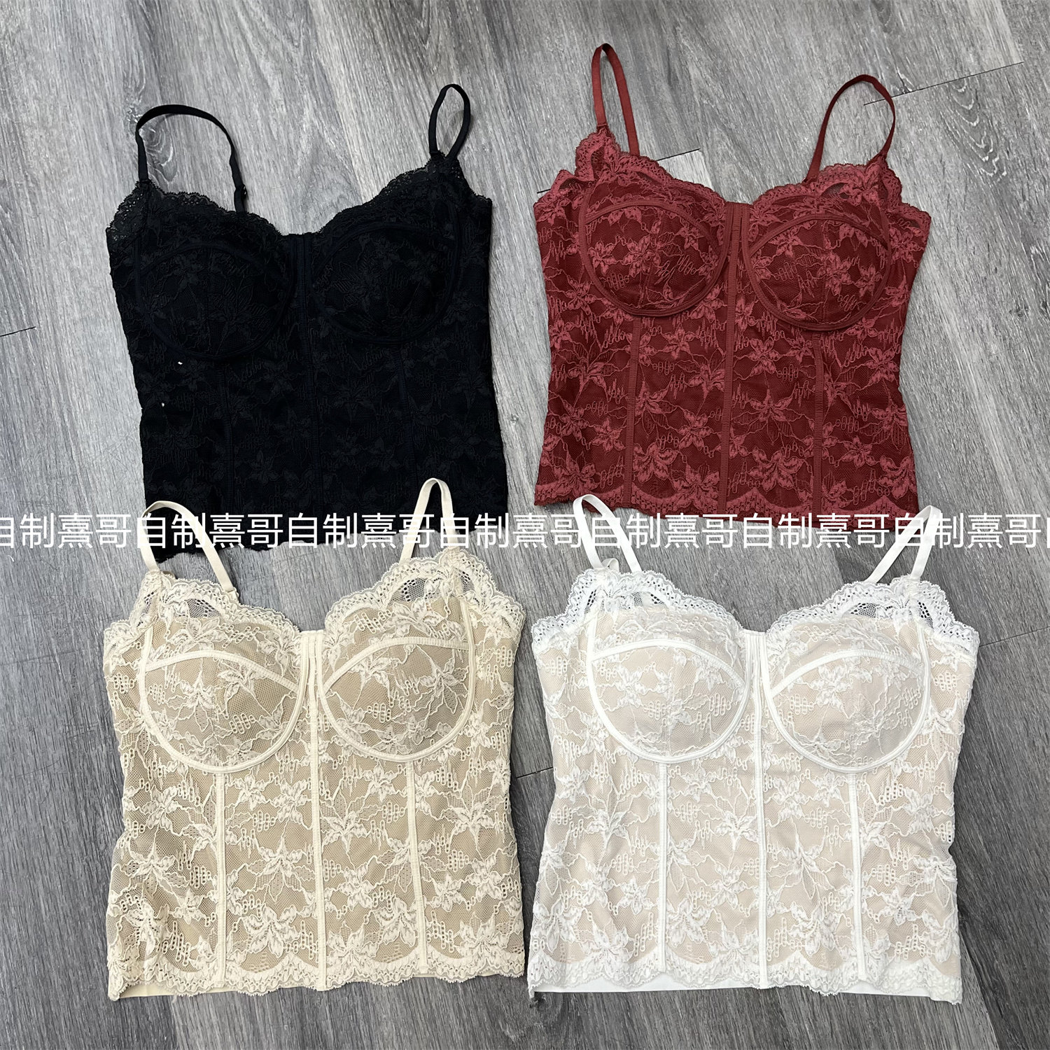 新款欧美辣妹纯色蕾丝内搭吊带高级感外穿塑身聚拢鱼骨胸衣吊带款,女装/女士精品,背心吊带,淘宝优惠券,粉丝福利购,淘宝优惠卷