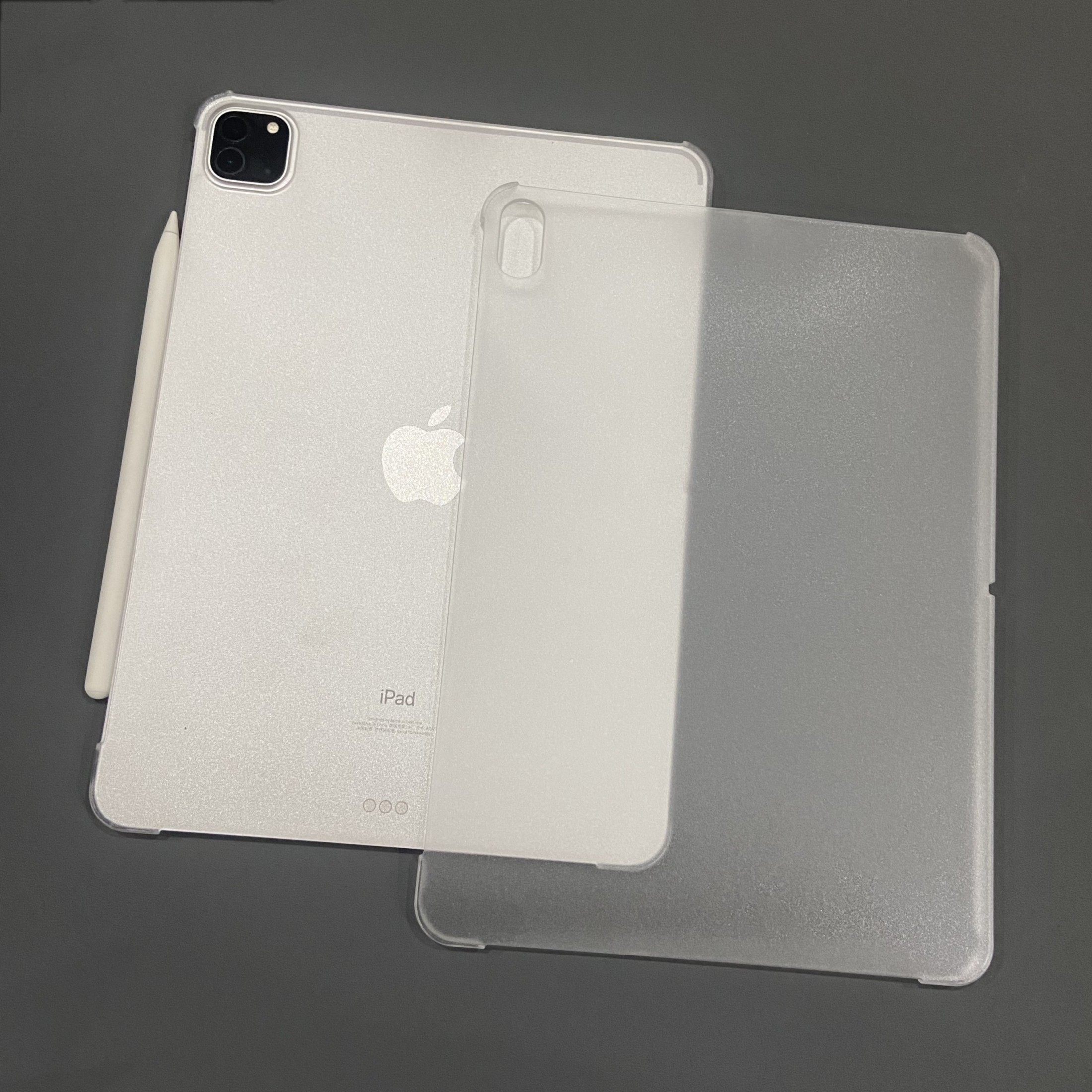 2024年iPad Pro11寸mini7迷你第七代保护壳8.3英寸Air6代13寸12.9缺边硬壳防弯Air5平板电脑套半透明磨砂后盖