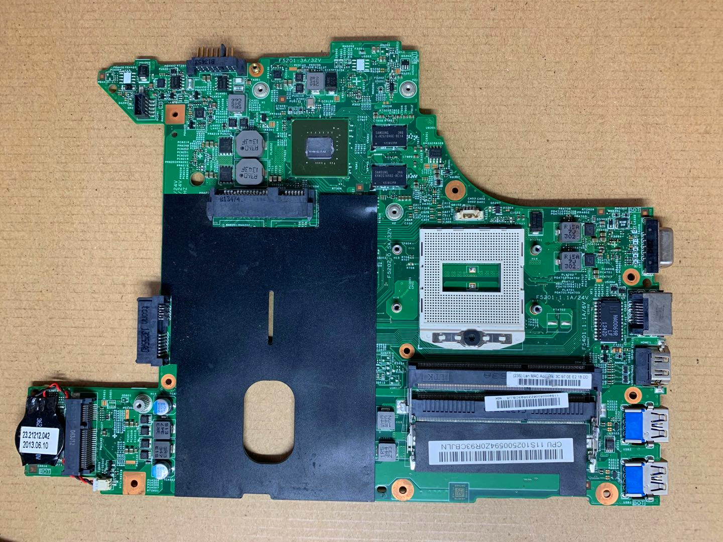 lenovo 联想 b4400a主板 v4400 主板 笔记本电脑主板独显lb4400mb