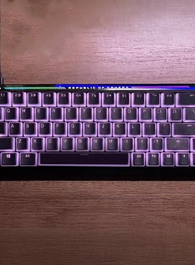 泰坦黑色布丁键帽pbt支持wooting夜魔atk68魔导士ace68k5f75f99