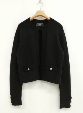 日单原单RADY家小香风春秋冬季女圆领长袖针织开衫外套