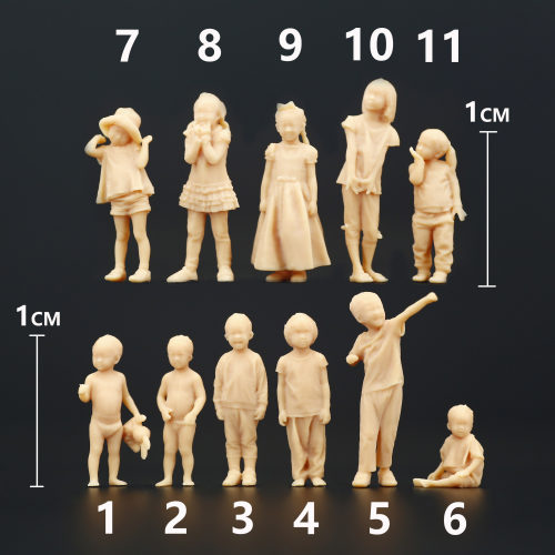 萌娃小孩164微缩人偶模型143