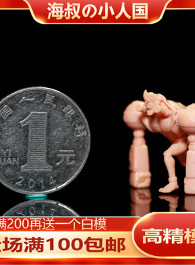 L082海贼王弗兰奇1/64微缩摄影小人模型手办景品摆件周边动漫模玩