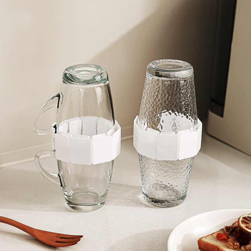 杯子叠加器厨房小工具家用省空间神器玻水杯连接器稳固不掉卡扣带,家庭/个人清洁工具,杯架,淘宝优惠券,粉丝福利购,淘宝优惠卷