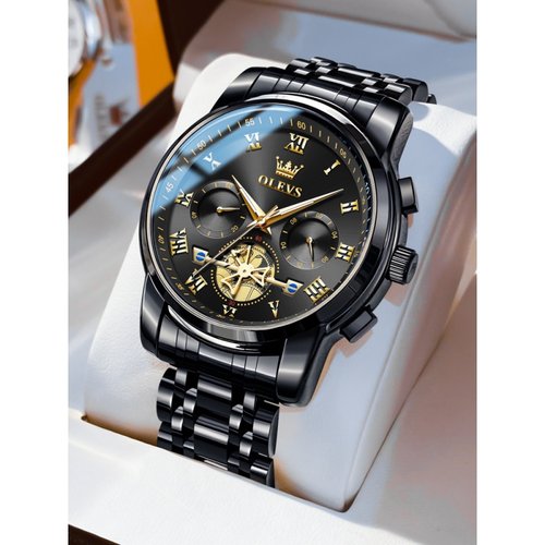 男士手表男款机械表全自动镂空瑞