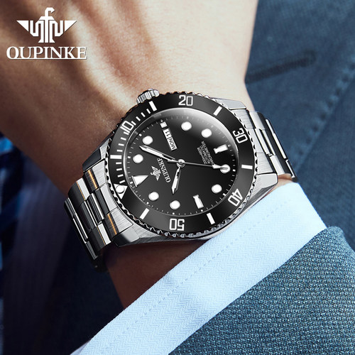 黑水鬼男表正品牌手表男士机械表