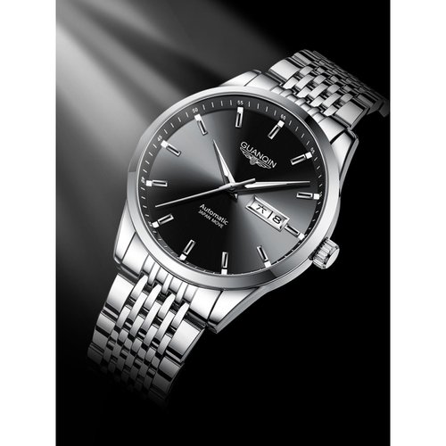 正品冠琴男士手表防水机械表全自