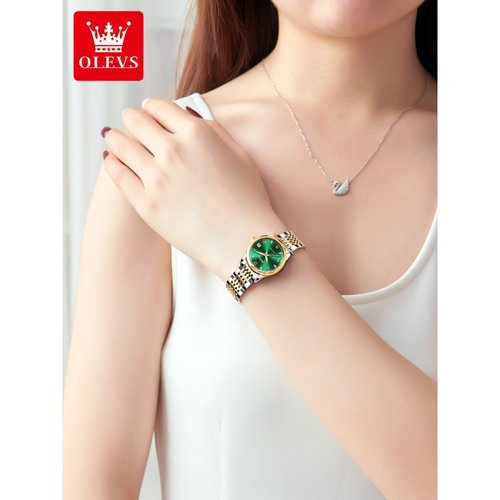 绿水鬼手表女士小绿表全自动轻奢