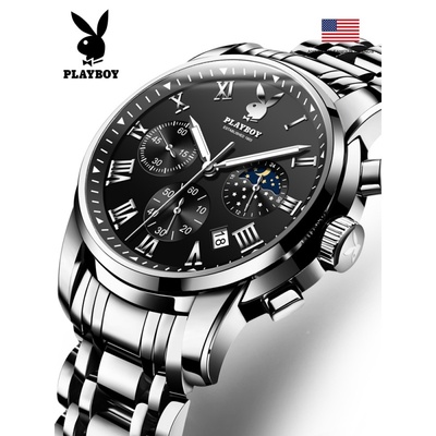 正品花花公子男士手表全自动机械