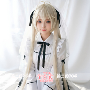 缘之空 发色美貌双马尾 春日野穹 游戏版 COS假发752 穹妹 第二氏