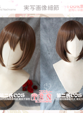 TSN 只有我不存在的城市 雏月加代 萤火之森 竹川萤  COS假发 677