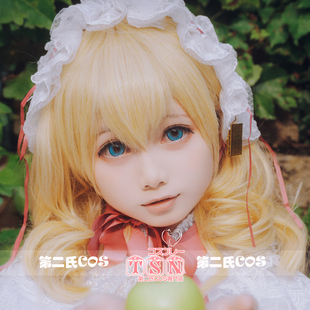 爱丽丝 东方project Alice 金色卷发 455 COS假发 第二氏