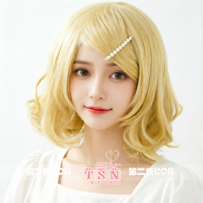 第二氏 背德之花 V家 镜音RIN 双子/东方 爱丽丝 梅莉 COS假发455