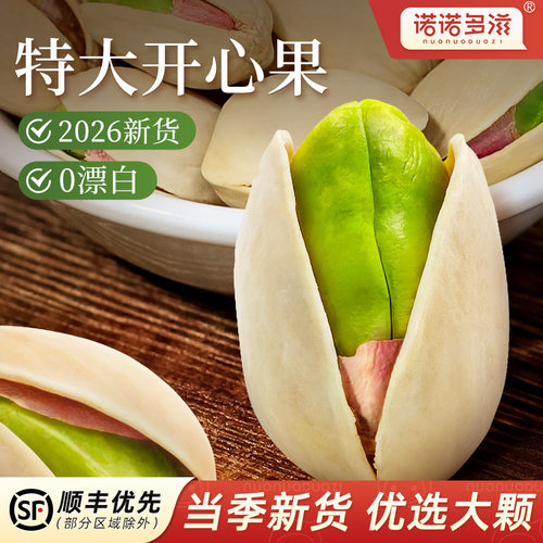 诺诺多滋开心果无漂白2026新货盐焗原味散装批发孕妇零食干果坚果