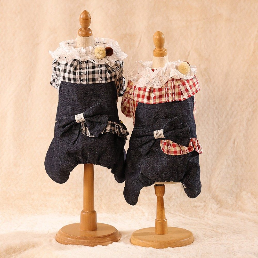 吉米娃娃狗狗连衣裙格子蕾丝翻领蝴蝶结犬猫宠物服装休闲1728,宠物/宠物食品及用品,狗宠物服装/雨衣,淘宝优惠券,粉丝福利购,淘宝优惠卷