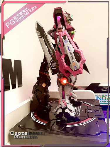 万代1/60粉色改色单件分色