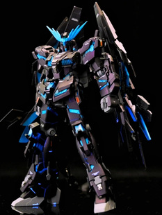 万代MG报丧女妖ka独角兽2号机卡版高达板喷拼装模型