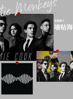ArcticMonkeys摇滚乐队装饰画