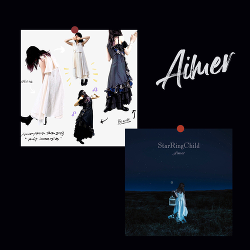 Aimer音乐专辑封面海报歌手明星明信片小卡片卧室装饰画墙贴挂画