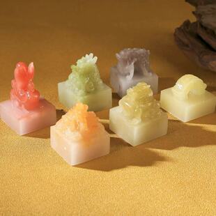 武则天李世民帝王国玺玉玺磁吸树脂文体冰箱贴秦始皇西安文创纪念