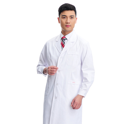雅姿洁医生服长袖白大褂护士服