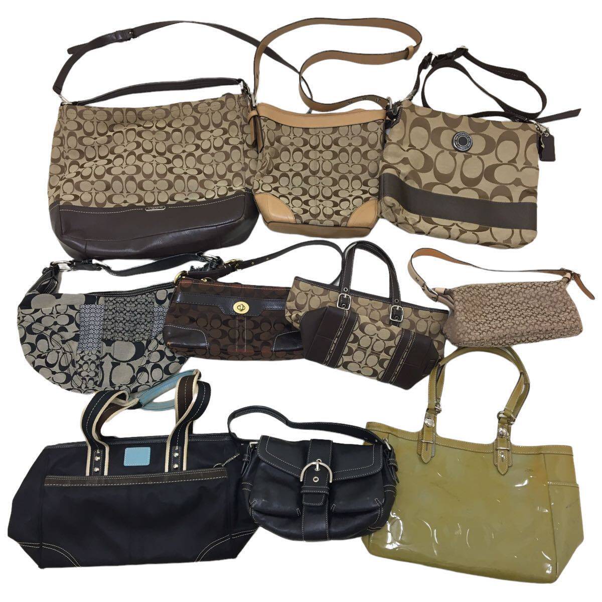 杂款日本中古包 中古奢侈品 老花斜挎单肩包腋下包双子星麻将包贝