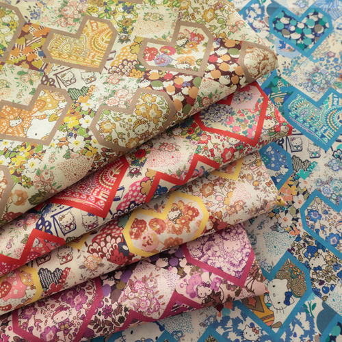 日本正品liberty100支长纤棉服装