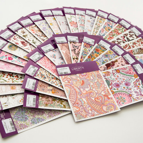 liberty色卡Tana棉小布片粉色系