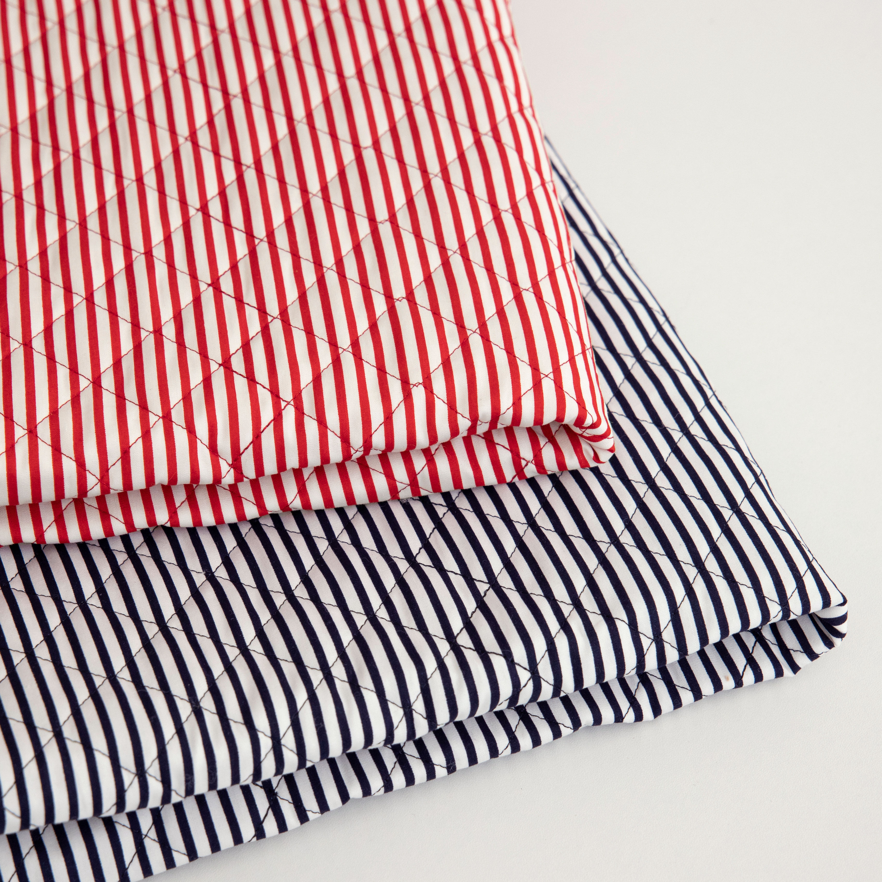 日本进口40支纯棉菱形绗缝面料条纹夹棉手工DIY包袋小物件布料,居家布艺,海绵垫/布料/面料/手工diy,淘宝优惠券,粉丝福利购,淘宝优惠卷