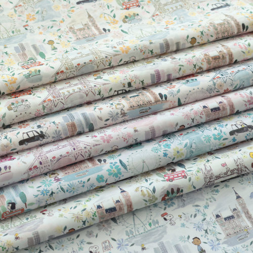 日本进口liberty100支长纤棉面料