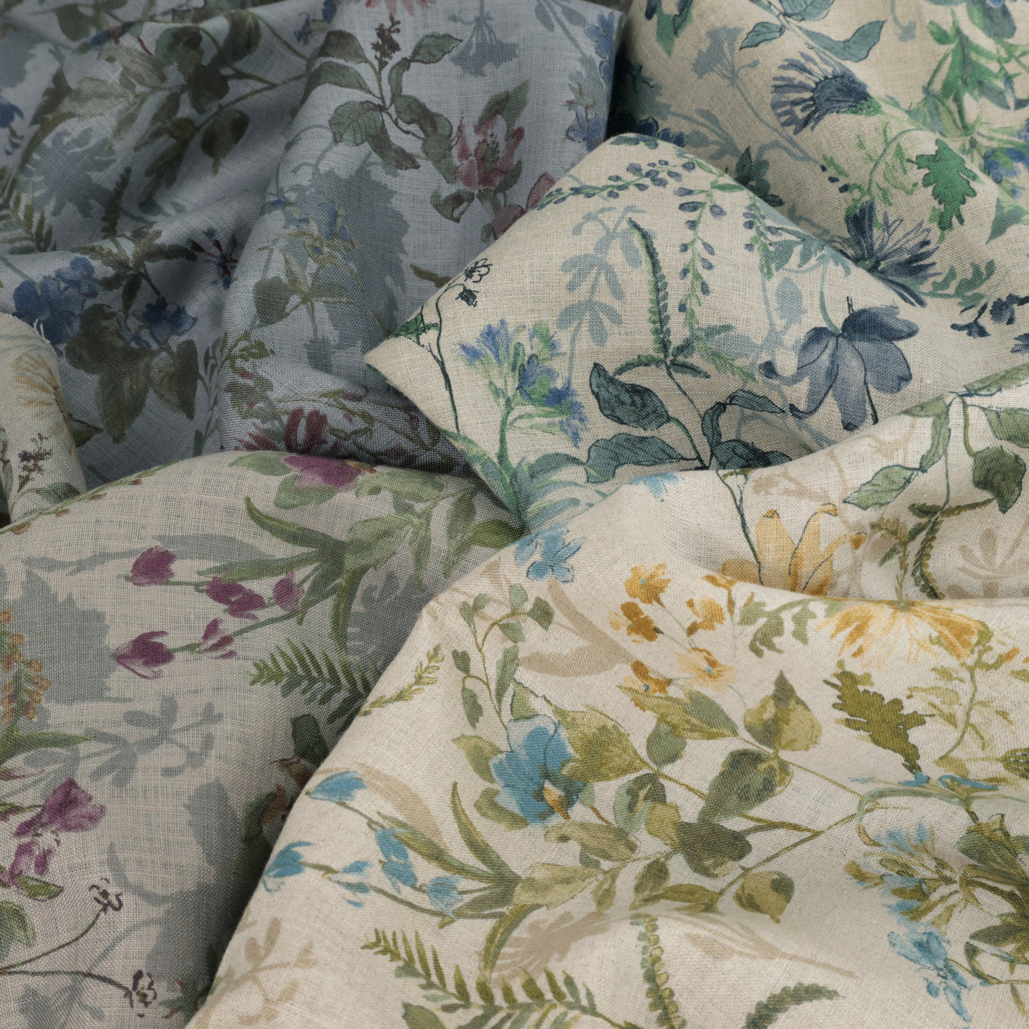 日本进口布料hokkoh雨露麻面料舒适复古手工上衣连衣裙布古香花韵,居家布艺,海绵垫/布料/面料/手工diy,淘宝优惠券,粉丝福利购,淘宝优惠卷