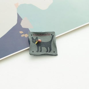 包包热卖 精品缝纫服装 手工标签复古韩国进口镇店之宝 推荐 小猫原装