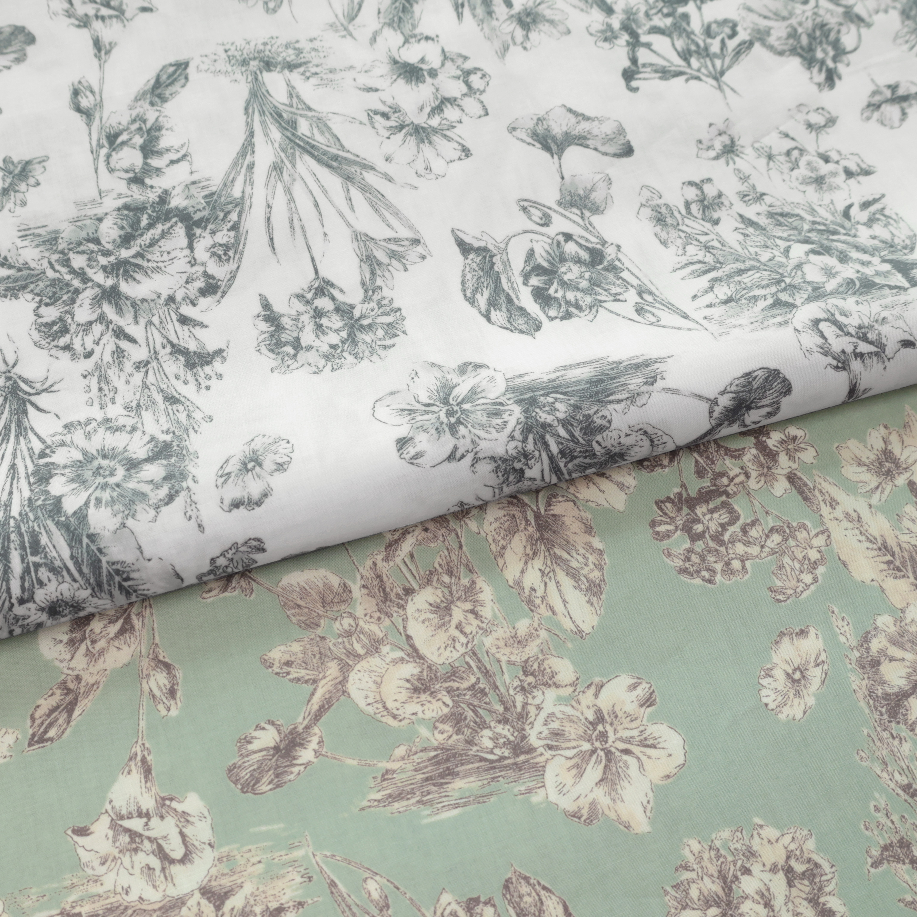 北高轻薄舒适80支清新手工服装布