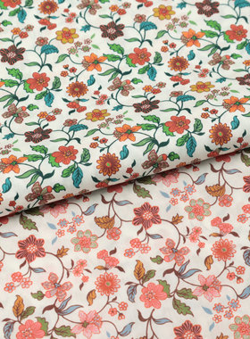 英国正品liberty面料100支lawn长纤棉服装手工布艺纯棉卡瑟琳庭院